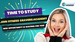 Time To Study | Join Personal Trainer Combo Course From Fitness Cravers Academy