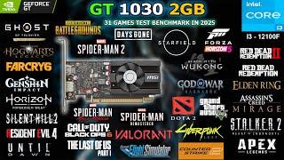 GT 1030 2GB Tested 31 Games in 2025 // Still Strong and Worth? #gt1030 #gt1030benchmarks #gt10302gb