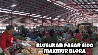 Pasar Terbesar Di Blora Ternyata Begini Situasinya Banyak Kuliner Tradisional Dan Murah