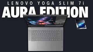 Lenovo Yoga Slim 7i Aura Edition REVIEW  - The Almost PERFECT Laptop