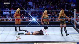 Friday Night SmackDown - AJ & Kaitlyn vs. Beth Phoenix & Natalya