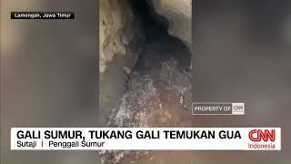 Seorang Tukang Gali Sumur di Lamongan Temukan Gua