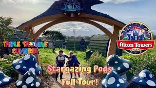 Stargazing Pods at Alton Towers Resort - Full Tour