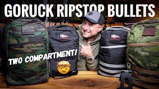 NEW GORUCK BULLETS!! New Material (robic) and TWO-Compartment VERSION!! 