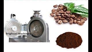 coffee bean powder grinding machine & cocoa powder grinding machine---info@brightsail-asia.com