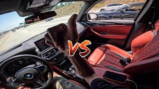 Stock SUV Challenges Widebody Hellcat 