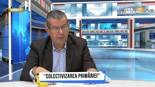 ''Colectivizarea primăriei''.  Radu Roncea cu Andrei Barbu