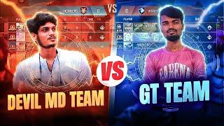 GT  TEAM VS DEVIL MD TEAM  ||  CLASH SQUAD RANKED || LIVE GT BRO REACTION || NO EGO ONLY FRIENDLY 