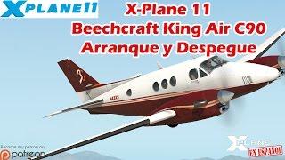 X-Plane 11 - C90D - Beechcraft King Air C90 - Arranque desde 0