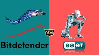 Bitdefender vs ESET | Bitdefender Antivirus vs ESET Antivirus | Bitdefender and ESET Antivirus Test