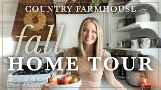 Country Farmhouse FALL HOME TOUR