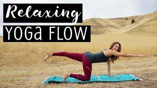 RELAXING Yoga Flow ︎ Calming Outdoor Yoga with Amanda