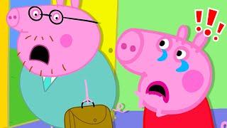 When Dad's Away Song  Daddy Pig Please Don't Go  Peppa Pig Nursery Rhymes and Kids Songs