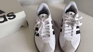 Review for Adidas Women’s VL Court 3.0 Sneaker in White/Black/Grey