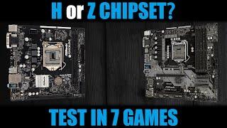 Стоит ли переплачивать за Z чипсет? / Is it worth paying extra for the Z chipset? (Test in 7 Games)