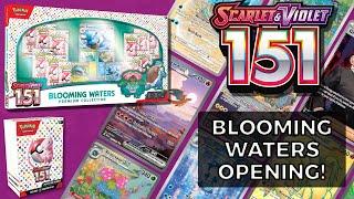 Can the 151 Blooming Waters Premium Collection complete the Master Set? Plus 151 Booster Bundles!