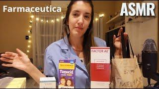 ASMR en español - RP Farmacéutica  - en soft spoken y sonidos relajantes