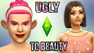 [Ugly To Beautu] Челлендж из простушки в красотку в the sims 4