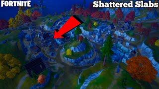 *NEW* SHATTERED SLABS LOCATION GAMEPLAY - FORTNITE LOOTING GUIDE