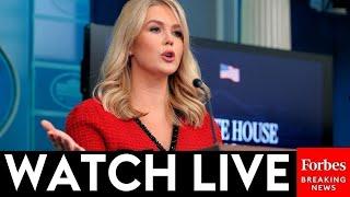 LIVE: Karoline Leavitt Holds White House Press Briefing As Trump Decision On Iran Remains Unknown
