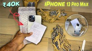 I Bought iPhone 13 Pro Max For ₹40,000  | REAL Condition of Grade B iPhone from Cashify