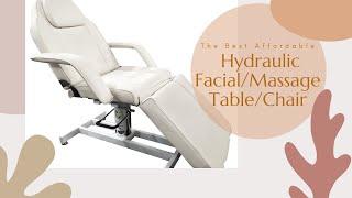 The Best Affordable Hydraulic Spa Facial Massage Table/Chair