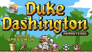 BHA Plays Duke Dashington Remastered [YOLO Speedrun 13:44]