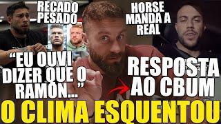 POLÊMICA! CBUM PROVOCA RAMON, HORSE RESPONDE E CLIMA ESQUENTA, VISSERS E URS TAMBÉM FORAM CITADOS