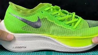 Nike Vaporfly Next% "Energy Green" Running Shoes. #fypシ゚