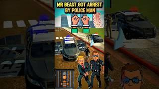 MR BEAST GOT ARREST BY POLICE MAN  || INDIAN BIKE DRIVING 3D || #shorts #gta #gaming #viralvideo