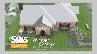 Winter Cottage House | The Sims FreePlay | House Tour | Floor Plans