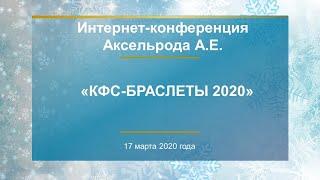 Аксельрод А.Е. «КФС-браслеты 2020» 17.03.20