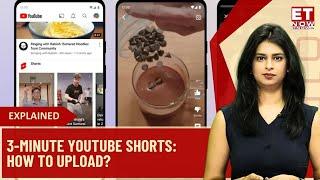 YouTube Introduces 3 Minute Shorts: Not Able To Upload 3 Min Shorts? What You Should Do