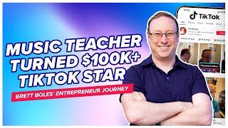 School Teacher Turned TikTok Affiliate Marketer: How Brett Boles Quit His Job to Earn $100K+ Online