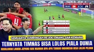  SEMUANYA BERSORAK !! Kalah vs Jepang Gak Ngaruh, Timnas BISA LOLOS PIALA DUNIA Asal Gini Caranya