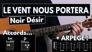 Jouer Le Vent Nous Portera - Noir Désir | Tuto Guitare (Tablature & Partition)