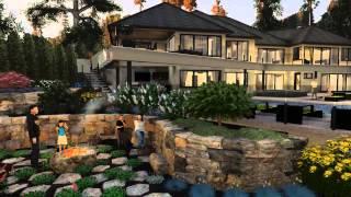 Animated 3D Design Presentation -Exterior Arch Viz, 3D Landscape Design