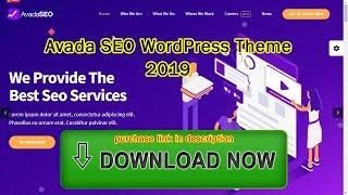 Avada WordPress Template for SEO Agency 2019 download Themeforest  | avada theme price