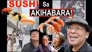 SUSHI MUKBANG sa ELECTRIC TOWN, AKIHABARAAA!! With Kitty at PapaChang.