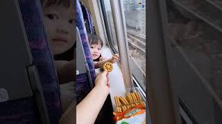 Cute baby on school bus/ chinese funny video #comedy #funny #shorts #gens02