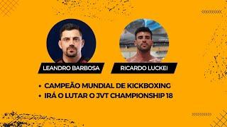 Leandro Barbosa conversa com Ricardo Luckei (Campeão mundial de Kickboxing)