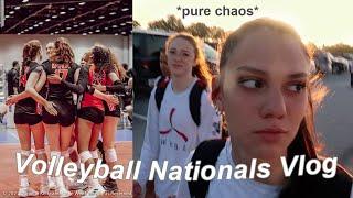 AAU VOLLEYBALL Nationals Vlog *PURE CHAOS*