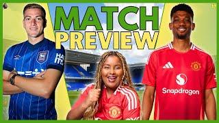 AMORIM`S FIRST GAME! IPSWICH VS MAN UTD | LIVE MATCH PREVIEW | PREMIER LEAGUE