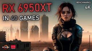 Can the RX 6950XT run 4K in 2024? 40 Games Benchmarked!