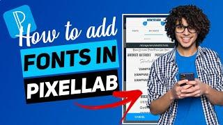 How to Add Fonts in PixelLab || How to Add Custom Font in PixelLab || PixelLab Tutorial