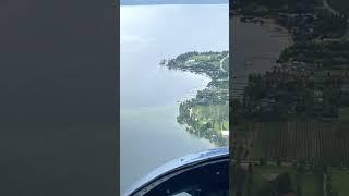 TASTE Canadian Wine by HELICOPTER - The Best Way to See The Okanagan #shorts