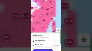 Lyft app surge on steriods!! #lyft #lyftdrivers #uber