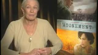 VANESSA REDGRAVE TALKS ABOUT HER CHARACTER IN "ATONEMENT"