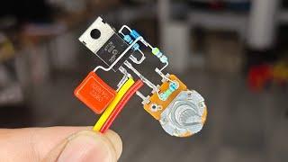 Easy DIY 500Watt Voltage Regulator. BT136 triac.