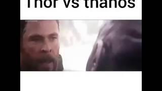 Thor versus Thanos